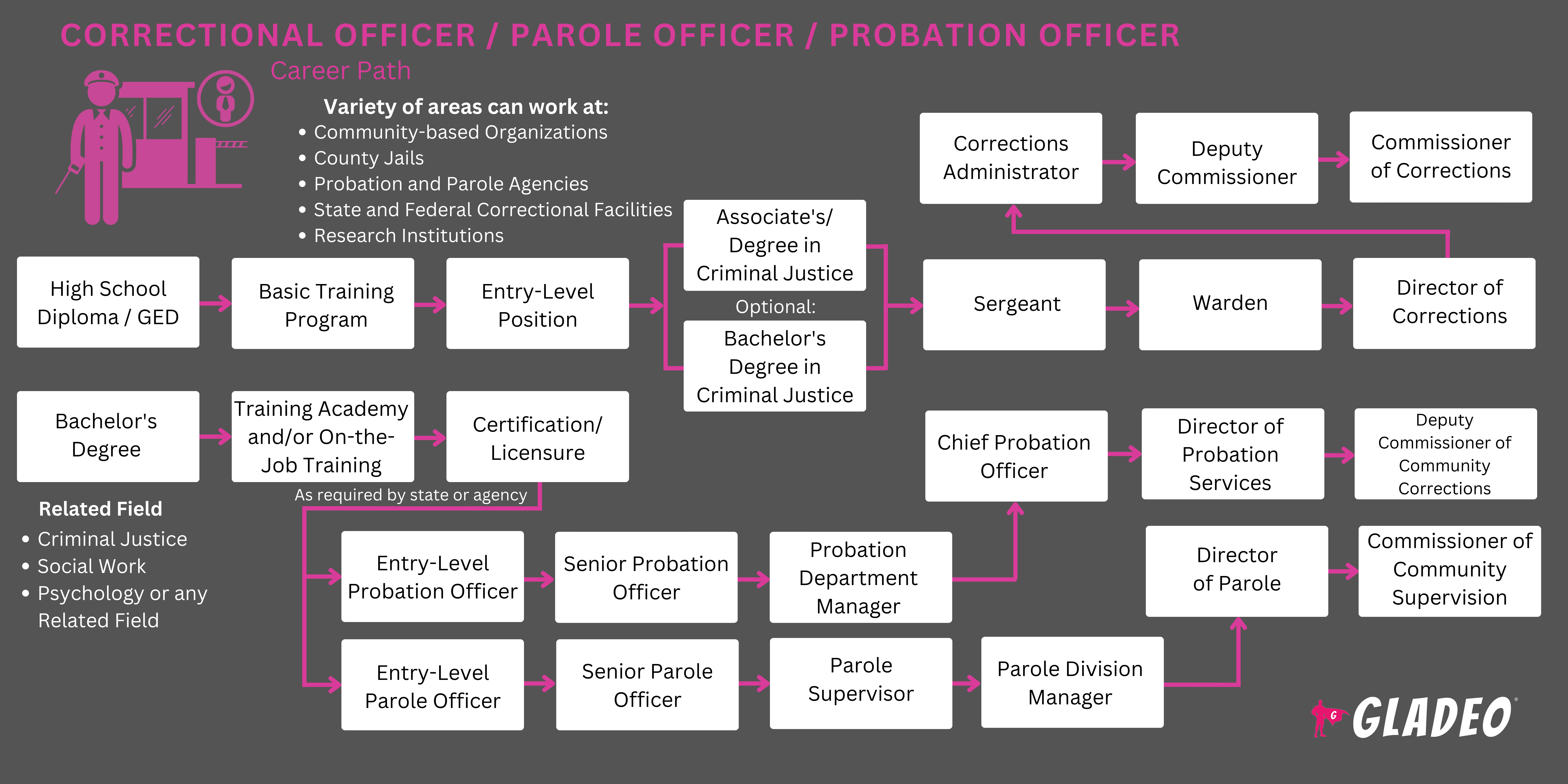Correctional Officer/Probation Officer Roadmap